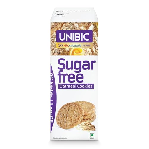 Image of Unibic Sugar Free Oatmeal, 75 /67.5gm(weight may vary)