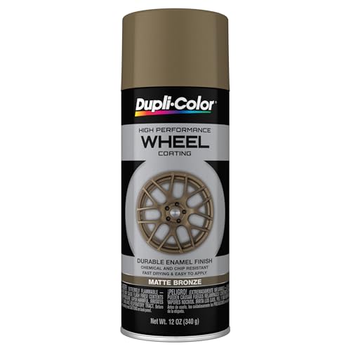 Dupli-Color HWP105 High Performance Wheel Paint - Bronze - 12 oz Aerosol Can