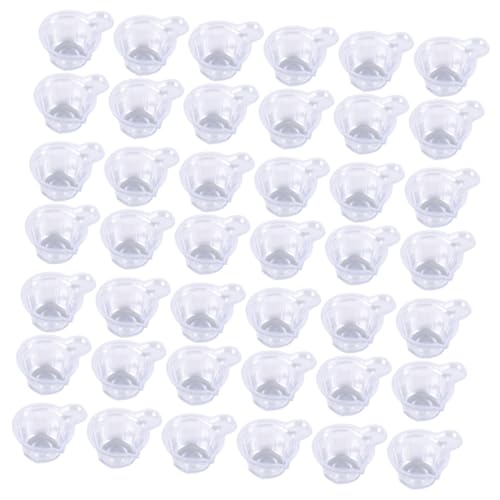 OSALADI 300Pcs Pigment Mixing Cups Epoxy Dispensing Cups Transparent Plastic Stirring Containers for Paint and Durable One Design Convenient Use