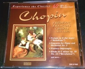 Experience the Classics Chopin [Audio CD]