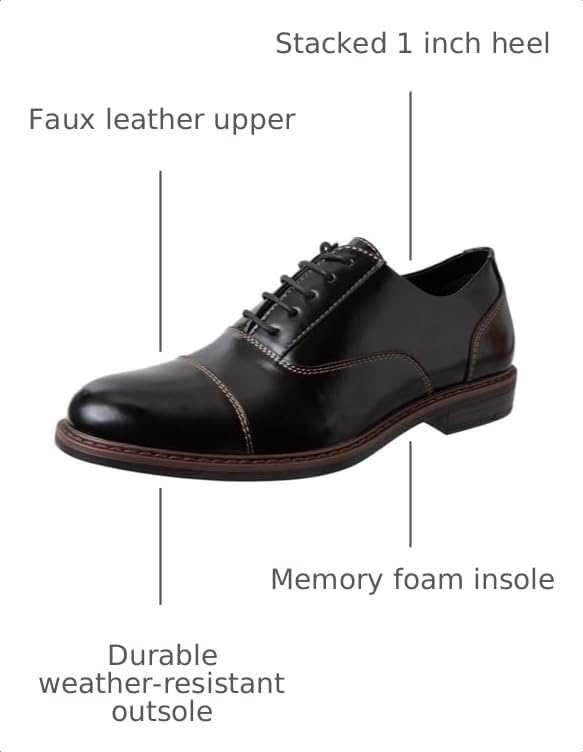 Image of Hunter's Bay by Payless Mens Roman Dress Captoe Oxford
