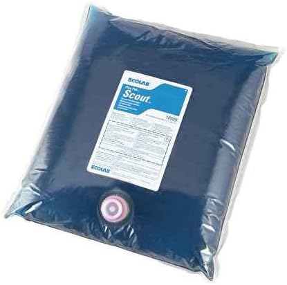 Ecolab Scout® Liquid Manual Pot and Pan Detergent, 6110906, Dark Blue w/Floral Scent, 2 gallon | 2/Case