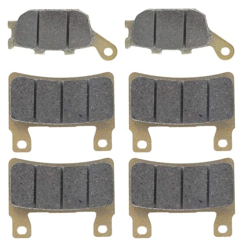 Plaquettes de frein pour CBR 929 Fireblade avec friction stable pour un freinage précis