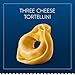 BARILLA Three Cheese Tortellini Pasta, 12 oz. Bag (Pack of 8) - 6 Servings Per Bag - Pantry Friendly Dried Tortellini - Made with Non-GMO Ingredients
