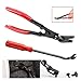 Clip Pliers Set Fastener Remover Auto Upholstery Repair Kit For Car Car Panel Dashboard Pry Tool Kit(Red Pliers set)