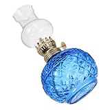 Veilleuse réconfortante : la douce lueur de la lampe à huile vintage la rend pratique comme veilleuse, offrant un éclairage chaleureux et réconfortant pour une nuit de sommeil confortable, lampe à pétrole vintage à led, lampe à huile vintage