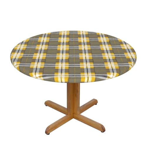 Nappe ronde imperméable et antidérapante en polyester pour table M - 2