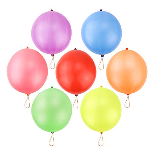 Rubfac RUBFAC20190619002 80 Punch Balloons Punching Balloon Heavy Duty Party Favors thumb #2