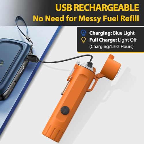 Briquets électriques étanches USB pour résoudre les pannes de feu