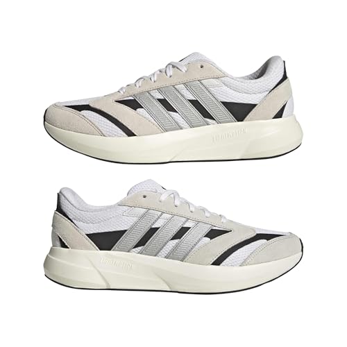 Image of adidas Mens Lightshift 2.0 Lace Up Sneakers Shoes Casual - Off White