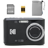 PIXPRO KODAK コダックコンパクトデジタルカメラ FZ45 Zoom Friendly PIXPRO KODAK 乾電池式 BK FZ45 デジタルカメラ デジタルカメラ