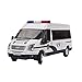 NHDTM Kit Giocattoli Auto in Metallo 1:64 per Ford Transit Auto della Polizia Pressofuso in Lega CNC Modello di Auto Collezione Auto Giocattolo Regalo Bambini Fotografia Registra Video