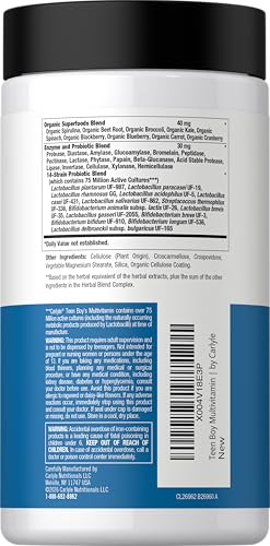 Carlyle Teen Multivitamin for Boys
