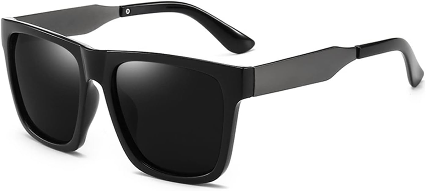 Retro square men/women's driving sunglasses UV400 oversized sunglasses