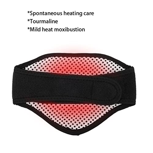 Wärmekissen Nackenstütze, Nackenwärmer, Turmalin Selbsterwärmender Nackengürtel, Selbsterwärmender Nackenstütze Bandage Reliver Arthritis, Kopfschmerzen, Druck