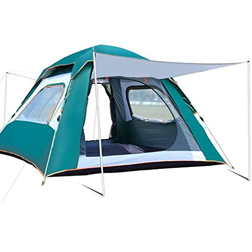 Tente hydraulique 5-8 places avec double porte et protection UV