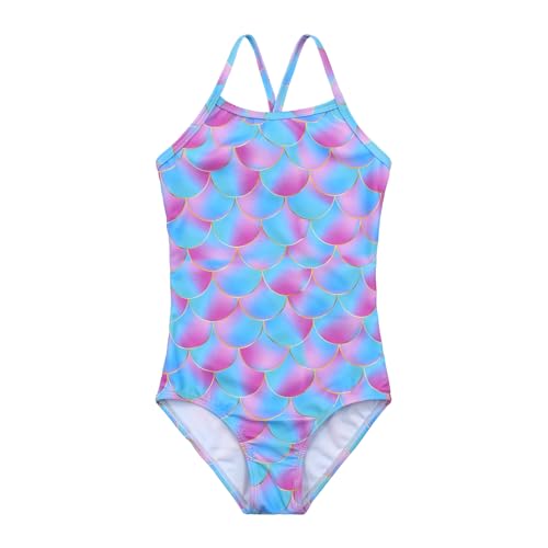 Image of Girls One Pieces Swimsuit Cute Swimwear Bathing Suits 2-12 Years