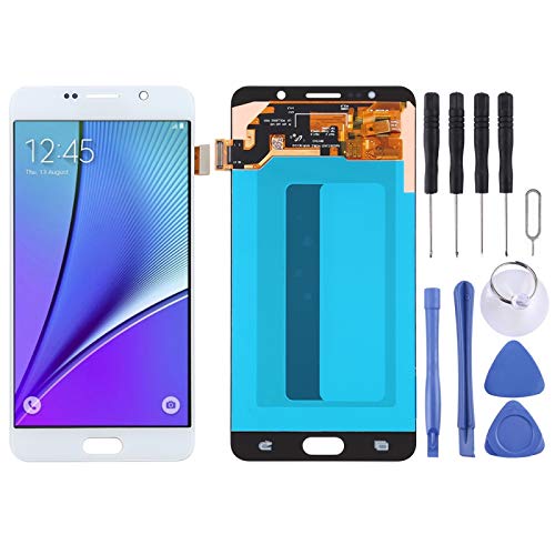 Écran Samsung Note 5 LCD OLED vitre tactile rechange bleu foncé