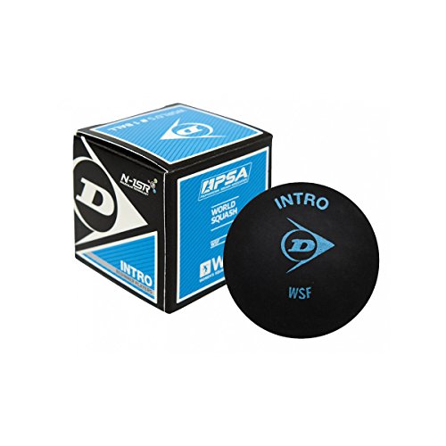 Dunlop Sports Intro Beginner Squash Ball, 12Ball Box