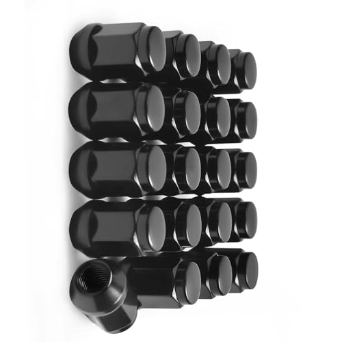 Tuercas de rueda de coche M14x1.5 tuercas de neumáticos hex 19mm compatibles con coche de 2015-2020 6