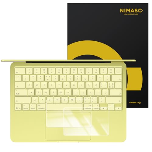 NIMASO MacBook Neo 13 �C���` (A18 Pro)�p �g���b�N�p�b�h �ی�t�B���� ���炳�� ���h�~ ���˒ጸ �C�A�h�~ 2������ | A18 Pro �`�b�v �Ή� �}�b�N�u�b�N �l�I 13�C���` �Ή� �t�B���� DNB26C2132