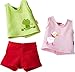 Produktbild HABA 304228 - Kleiderset Unterwäsche, Set aus 2 Unterhemden und 1 Hose, Puppenzubehör für alle 30 cm großen HABA-Puppen, ab 18 Monaten
