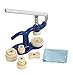 FLK Tech Professional 13 Piece Watch Press Tool Set Back Case Closer Watch Repair Tool with 12 Dies