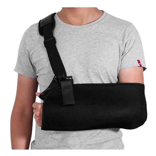 ZUGANIAN - Arm Sling - Shoulder retainer Arm elbow wrist, adjustable shoulder rotator sleeve support bracket for men and women, breathable rotator cuff shoulder pad, left arm and right arm