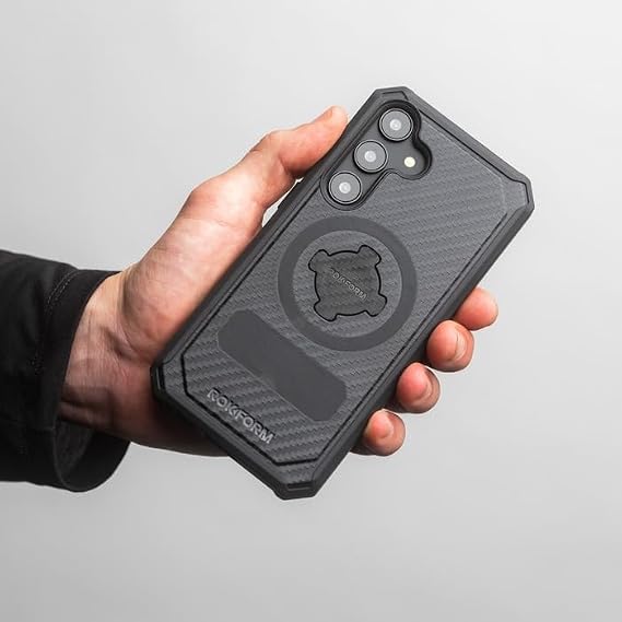 Rokform - Galaxy S24 Plus Rugged Case + Magnetic Swivel Dash Mount