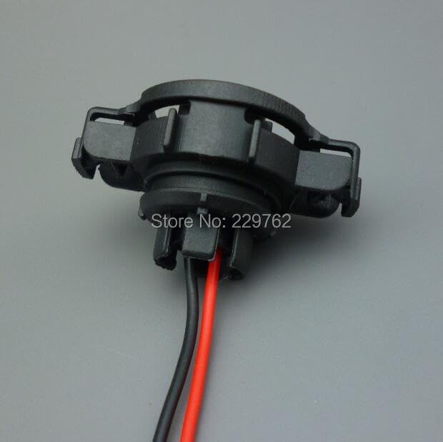 Yierxjwshx 5PCS 5202 H16 2504 PS24W Car Bulbs Socket Auto Male Connector Lamp Holder for Fog Lights Wiring Pigtail Harness