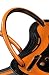 Cressi Swim Paddle Palas de natación, Negro/Naranja, Uni