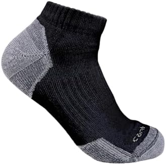 Carhartt Men's Midweight Cotton Blend Low Cut Sock 3 Pack