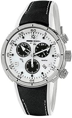 MOMO Design diver pro orologio Donna Analogico Al quarzo con cinturino in Silicone MD2205SS-11