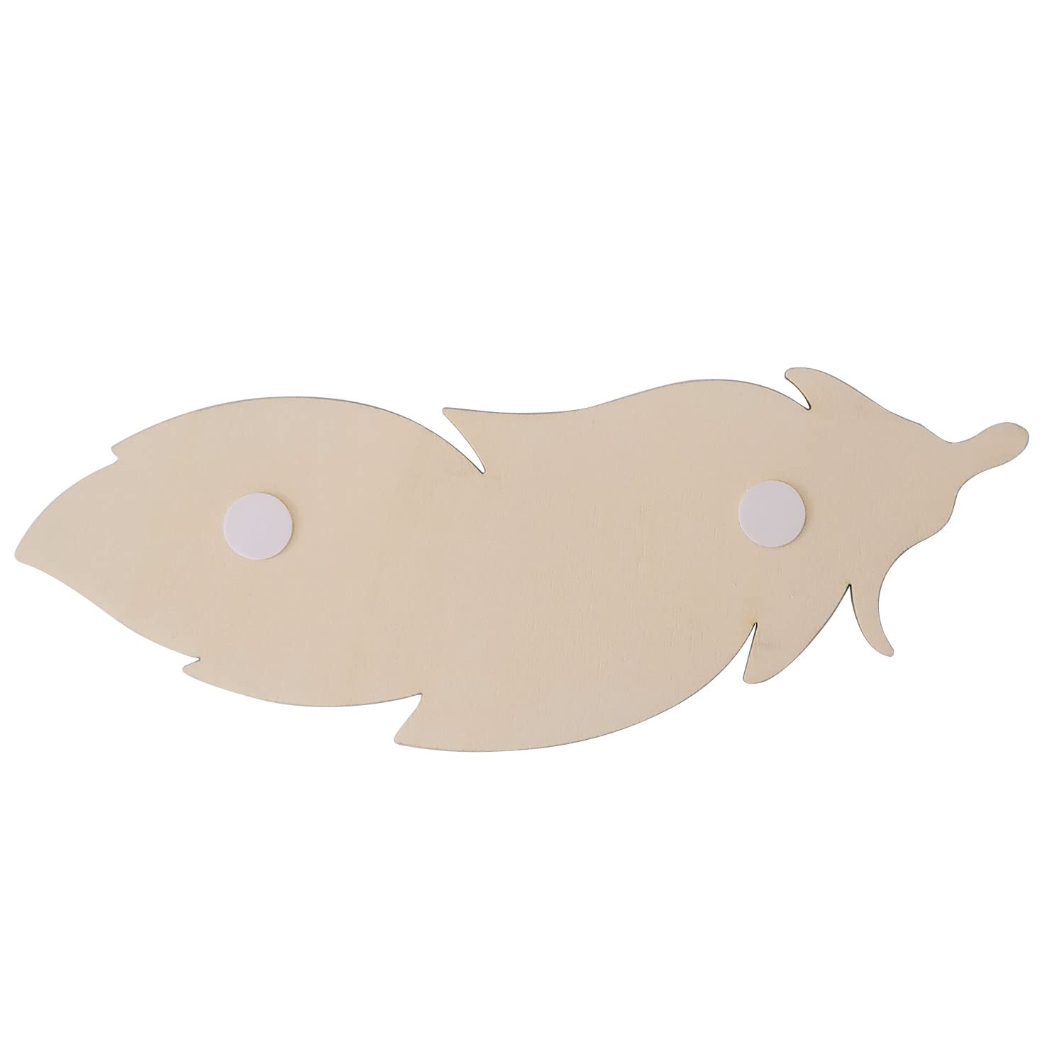 nagu® Prénoms en Bois Personnalisés | Plaque Décorative Grande Taille pour Chambre Bébé, Fille ou Garçon | Lettres Autocollantes pour Personnaliser le Prénom en Bois, Déco Murale