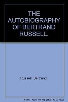 Hardcover THE AUTOBIOGRAPHY OF BERTRAND RUSSELL. Book