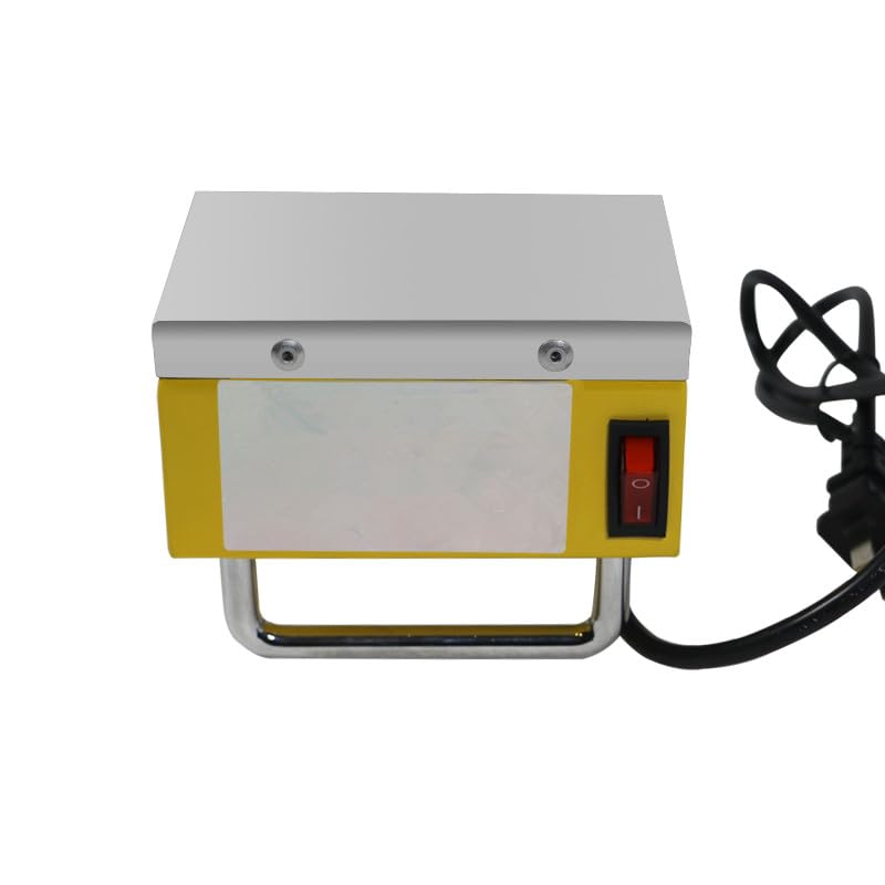 Plate Demagnetizer Tool Metal Demagnetizer 6.2” x 4.7” Degaussing Machine for Tool Dies Cutters (100, Watts)