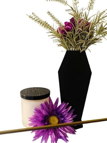 Generic Goth Vase,Goth Flower Vase, Coffin Vase, Goth Wedding, Halloween Decor, Gothic Decor thumb #4