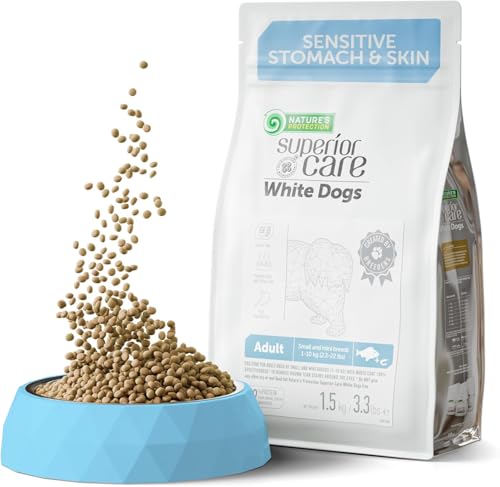 Nature's Protection Superior Care White Dogs Grain-Free Dry Dog F...