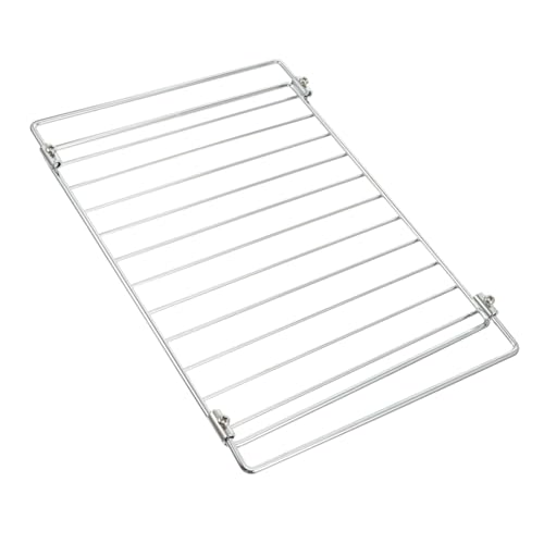 HIAKDOFT Estante de Horno Eléctrico de Acero Inoxidable Rejilla para Barbacoa Resistente Alta Temperatura Malla para Asar y Hornear Práctica Fácil de Limpiar