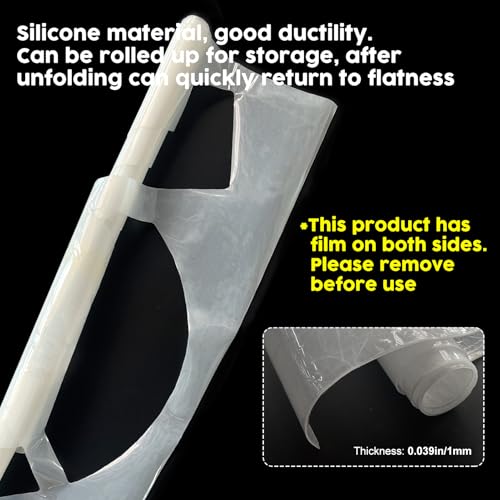 Große, wiederverwendbare Silikon-Schablone für Parkplätze, Garagen und Gehwegmarkierungen mit Behinderten-Symbol