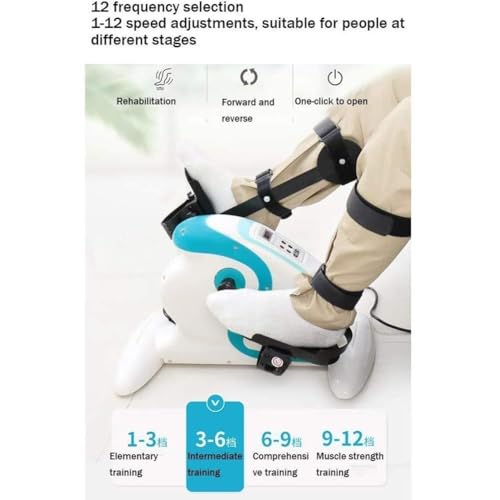 Bicicleta estática Pedal Exerciser para rehabilitación miniatura 3