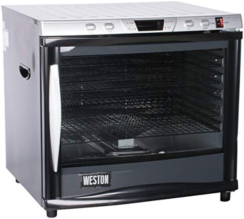 Weston Pro Series Digital Dehydrator 28-0301-W, 80 Liter 12 Tray ...