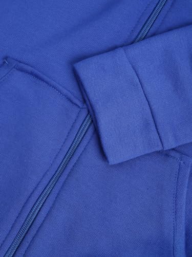 Image of Alano Unisex-Child Wool Blend Comfortable and Stylish Hooded Full Sleeve Lightweight Sweatshirt