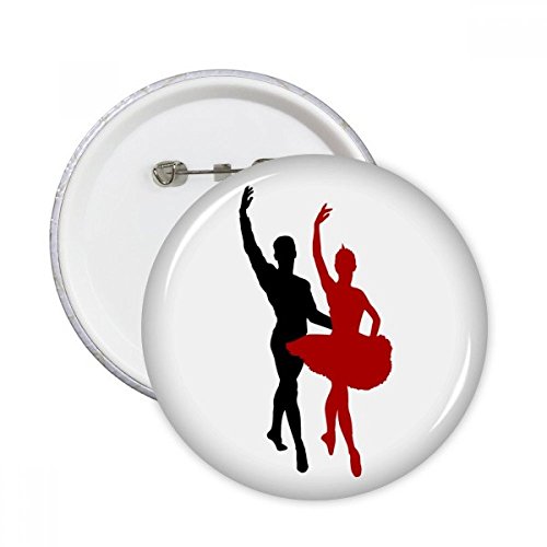 Pins Danse Ronde Spectacle Badge XL pour Veste et Sac de Danse