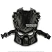 Munetoshi Predator Alien Mask Hunter Warrior Scifi Action Movie Comic Cosplay Bronze Black