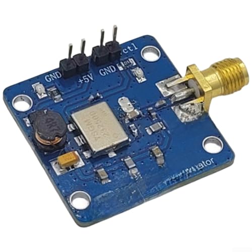 Module VCO oscillateur à tension contrôlée 2,4 GHz, générateur de source de signal RF 2200-2500 MHz, réglage 0,5-4,5 V, sortie 15 dBm, pour connecteur SMA pour test de micro-ondes (B)