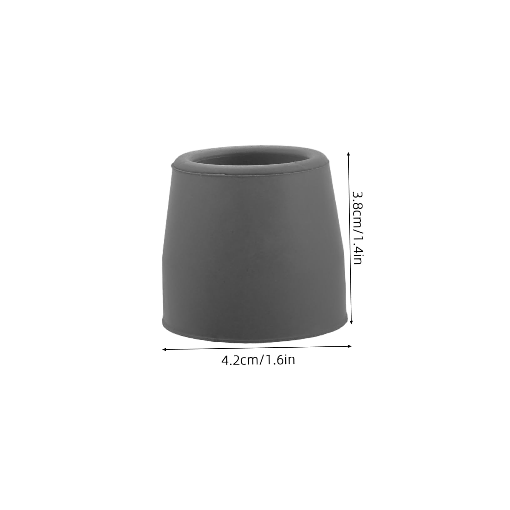 NOLITOY Non Slip Rubber Walker Tips Durable Replacement Tips for Walkers and Canes Essential Accessories for Enhanced Stability and Safety