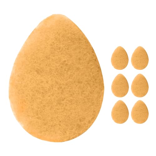 Tampons exfoliants visage KOL vitamine C et éponge nettoyante démaquillante réutilisable