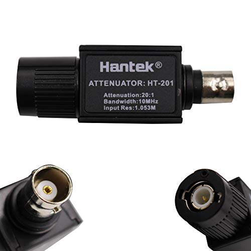 HT30A+ HT201 Hantek Oszilloskop Zubehör Set BNC-Stecker-Automessleitungen, Signaltestkabel und 10MHz 20:1 Abschwächer zur Unterstützung von Automobile Messungen