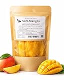 SOFT MANGO - Weiche Mangoscheiben aus VIETNAM, fruchtig-exotischer Geschmack, Snack im Standbeutel 100 g
